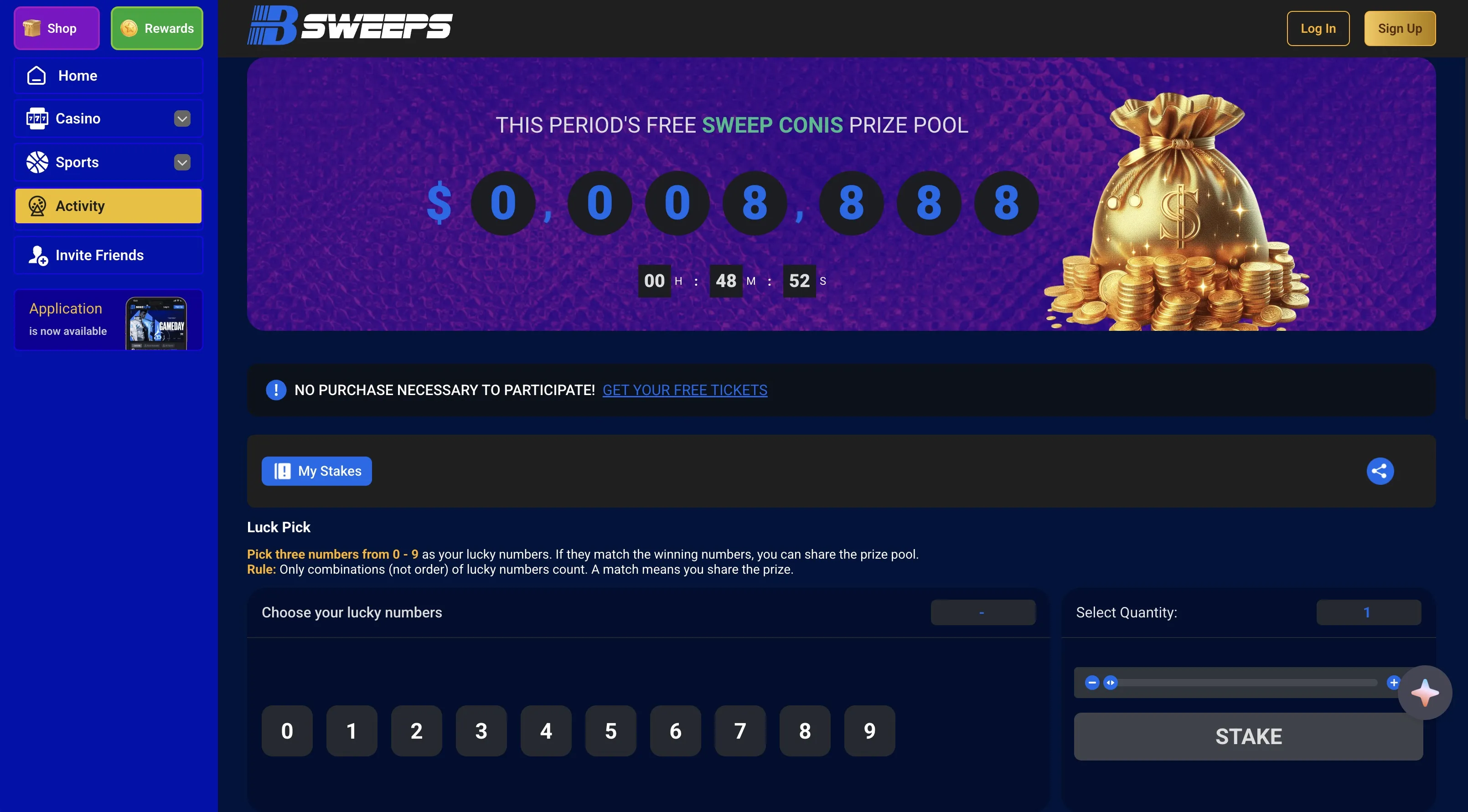 Bsweeps screenshot 5