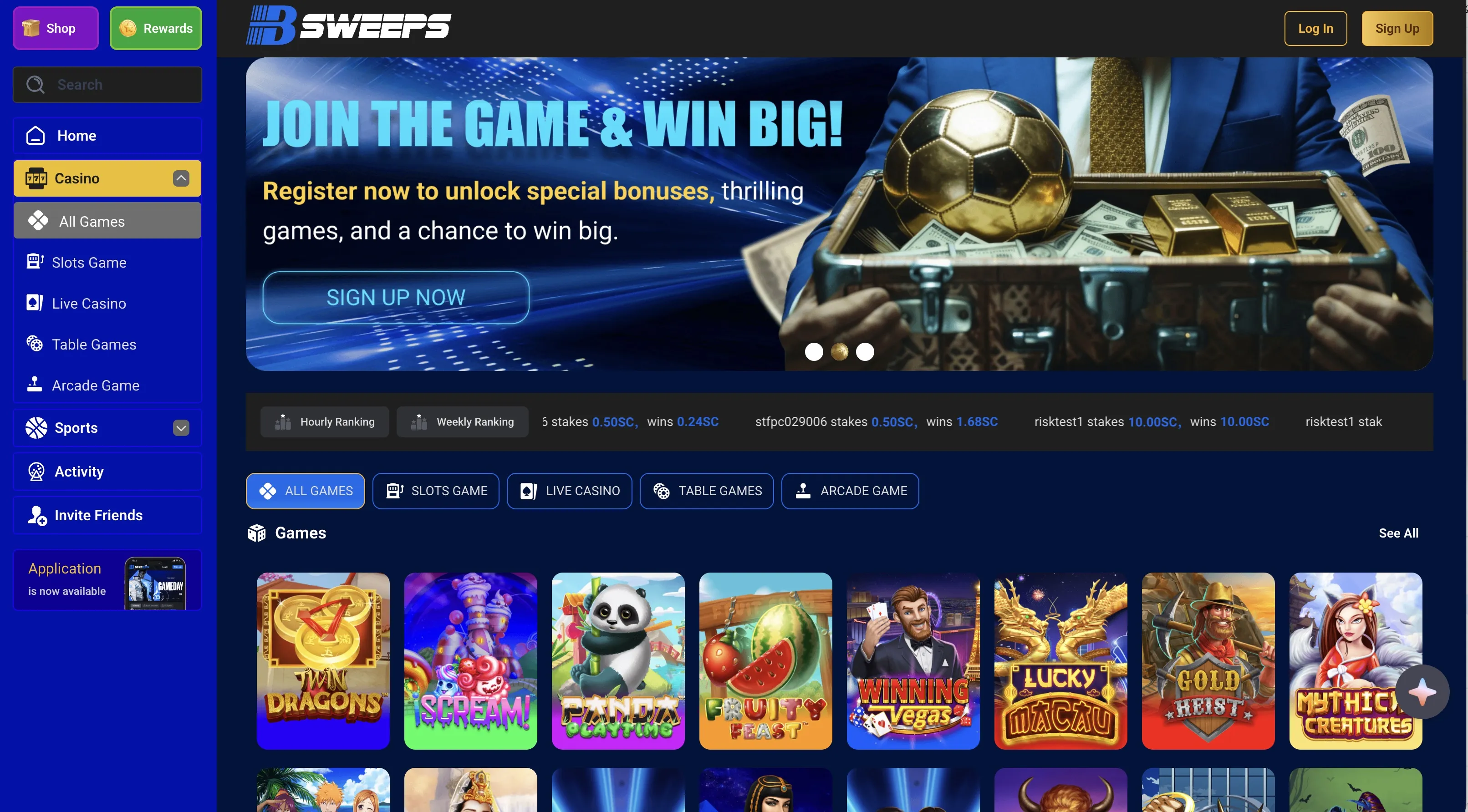 Bsweeps screenshot 6