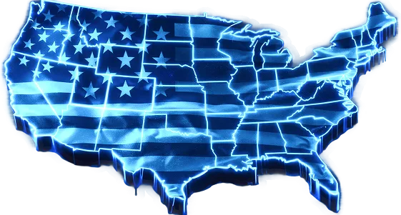 United States map